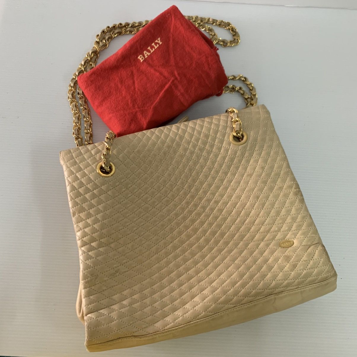 Bally Bally Leather Chain Shoulder Bag Size ONE SIZE - 2 Thumbnail