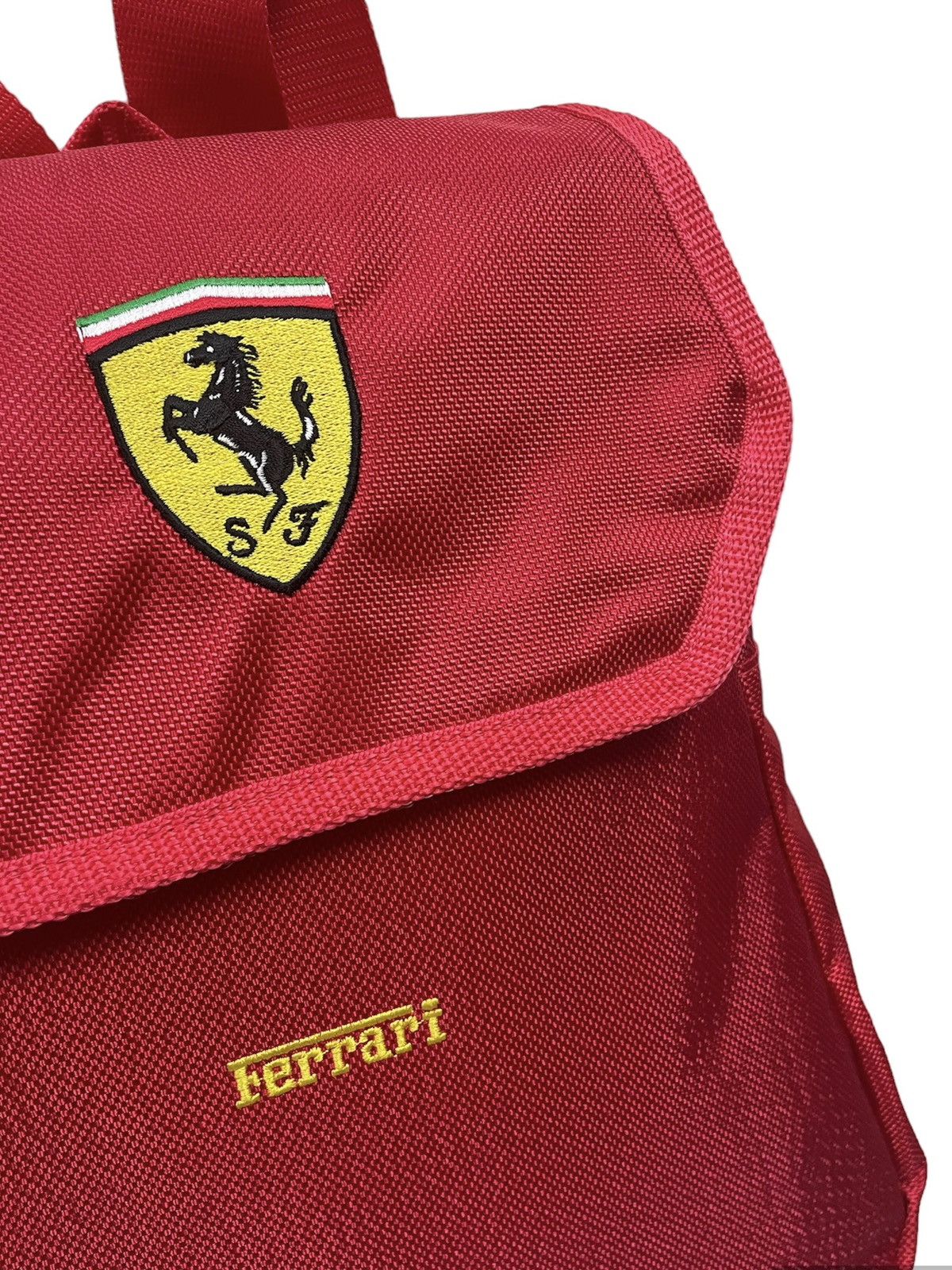 Ferrari × Vintage Vtg 1996 Ferrari Backpack | Official Licensed F1 Collectible Size ONE SIZE - 6 Thumbnail