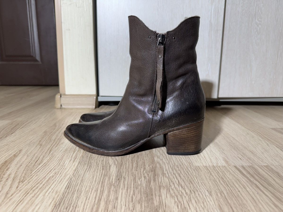 Leather × MoMA Moma leather high boots 40 Size US 10 / IT 40 - 3 Thumbnail