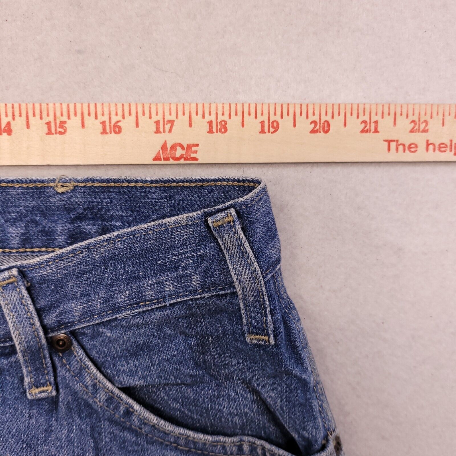 Dickies Dickies Casual Button Medium Wash Jeans Mens Size 38x30 Blue Size US 38 / EU 54 - 6 Thumbnail