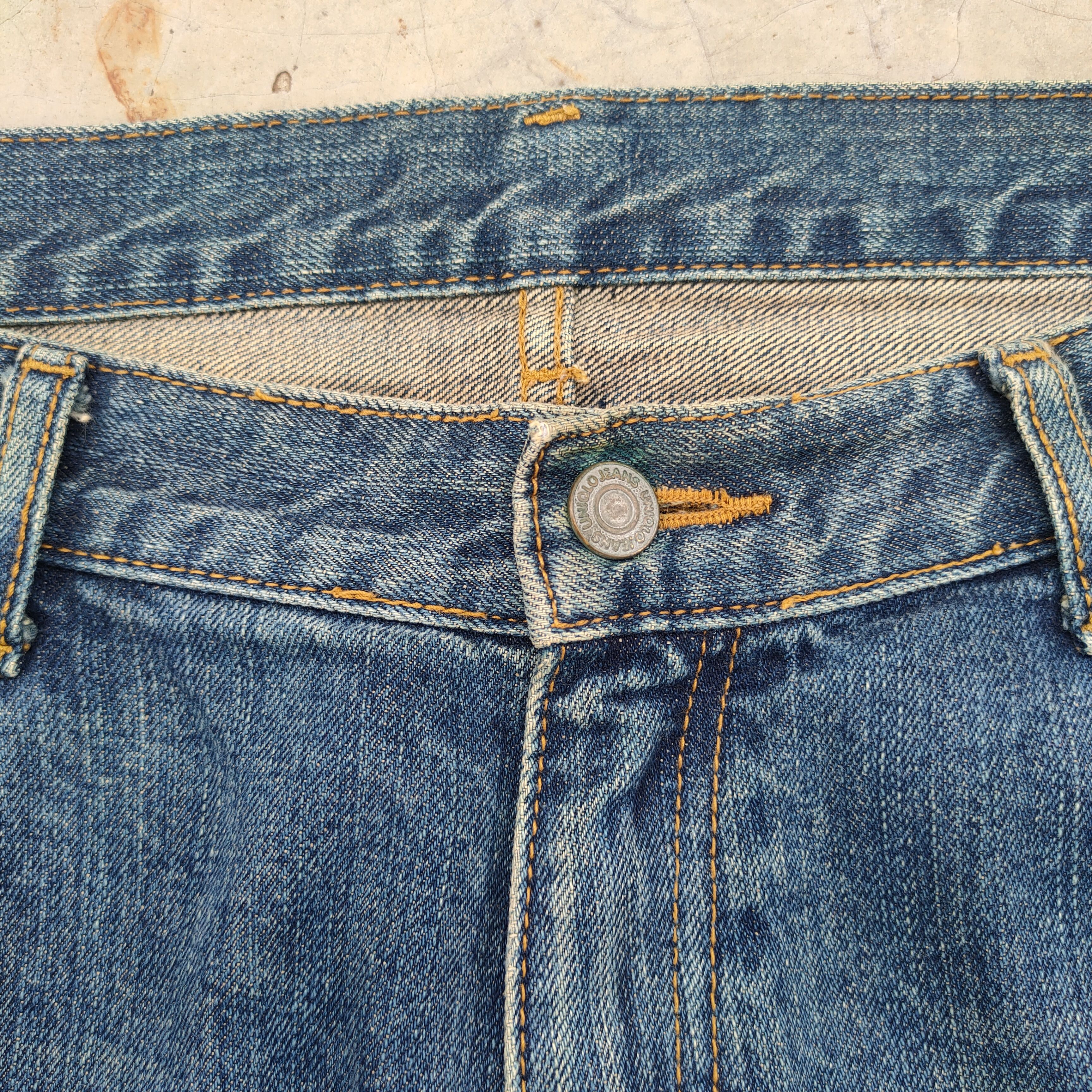 Japanese Brand × Jean × Vintage VINTAGE JAPANESE FADED JEANS DENIM PANTS Size US 40 / EU 56 - 5 Thumbnail