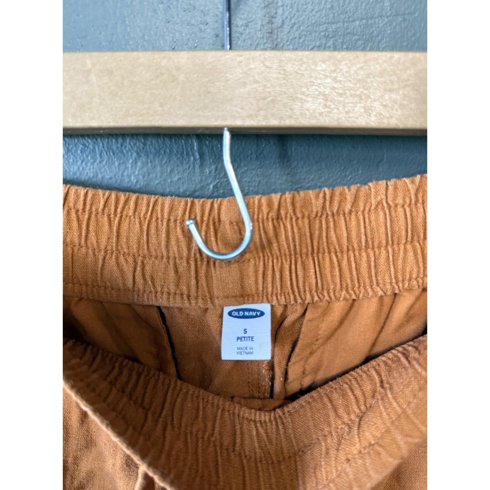 Old Navy Old Navy Orange Jogger Sweatpants Linen Size Small Petite Womens S Pants Size 28" / US 6 / IT 42 - 3 Thumbnail