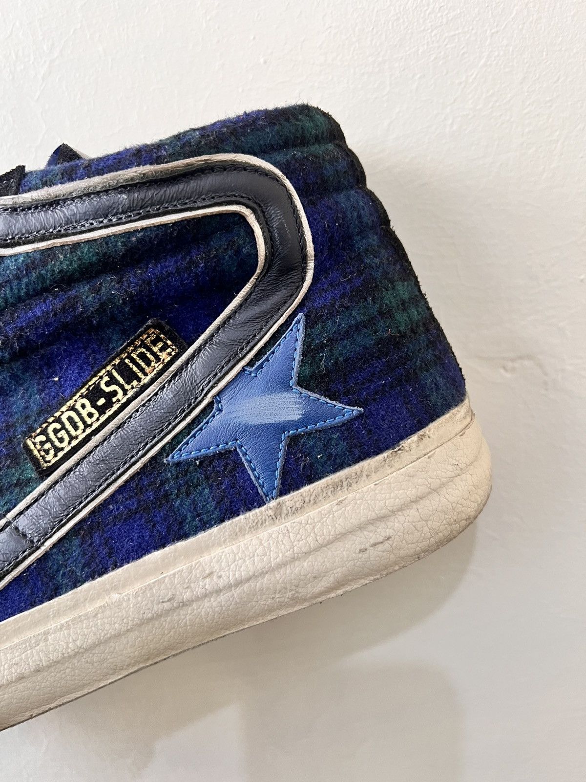 Golden Goose GOLDEN GOOSE SLIDE HIGHTOP SNEAKERS Size US 10 / EU 43 - 10 Thumbnail