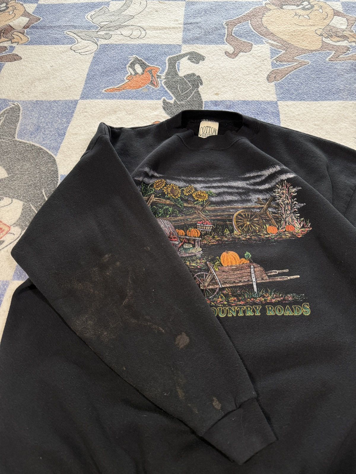 Vintage Vintage country roads crewneck sweatshirt Size US XXL / EU 58 / 5 - 4 Thumbnail