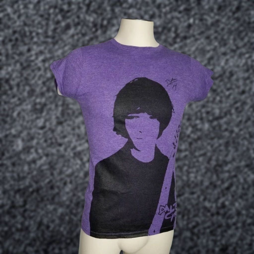 Gildan Dalton Cyr Autographed Band Tee Women's Medium Purple T-Shirt Size M / US 6-8 / IT 42-44 - 1 Thumbnail