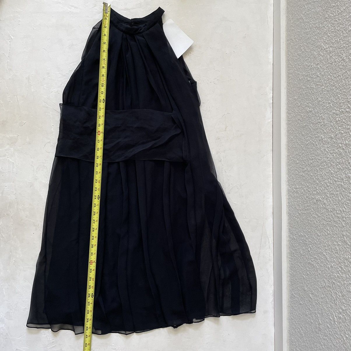 Other Lutz Huelle Asymmetrical Black Mini Dress Designer Dress Size L / US 10 / IT 46 - 7 Thumbnail