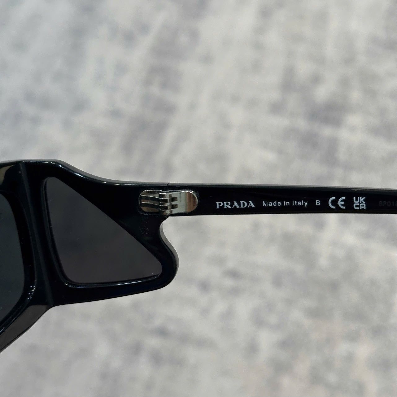 Prada PRADA 0PR B03S 1AB5S0 Sunglasses Size ONE SIZE - 4 Thumbnail