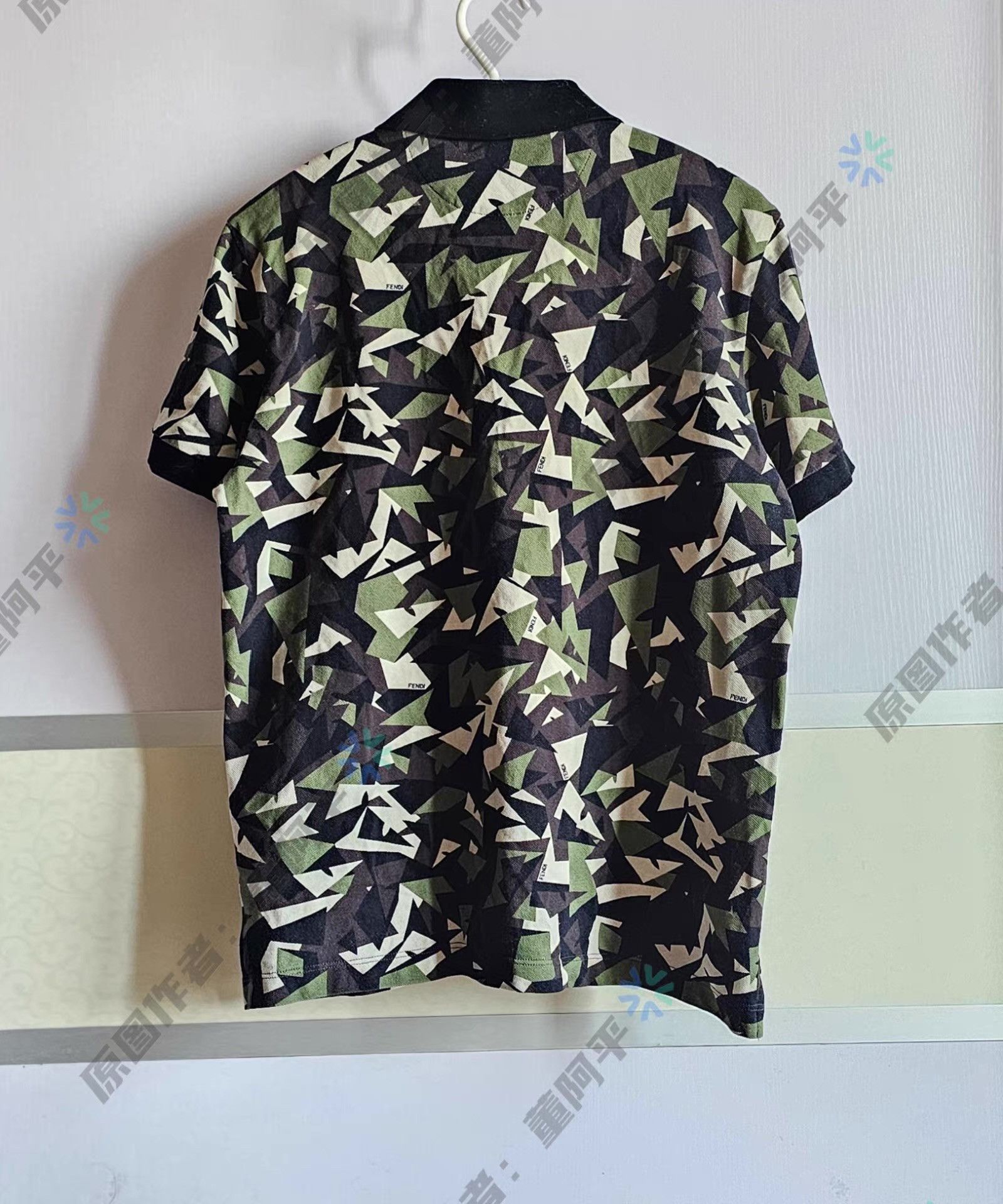 Fendi FENDI camouflage short-sleeve polo shirt Q4 Size US S / EU 44-46 / 1 - 4 Thumbnail