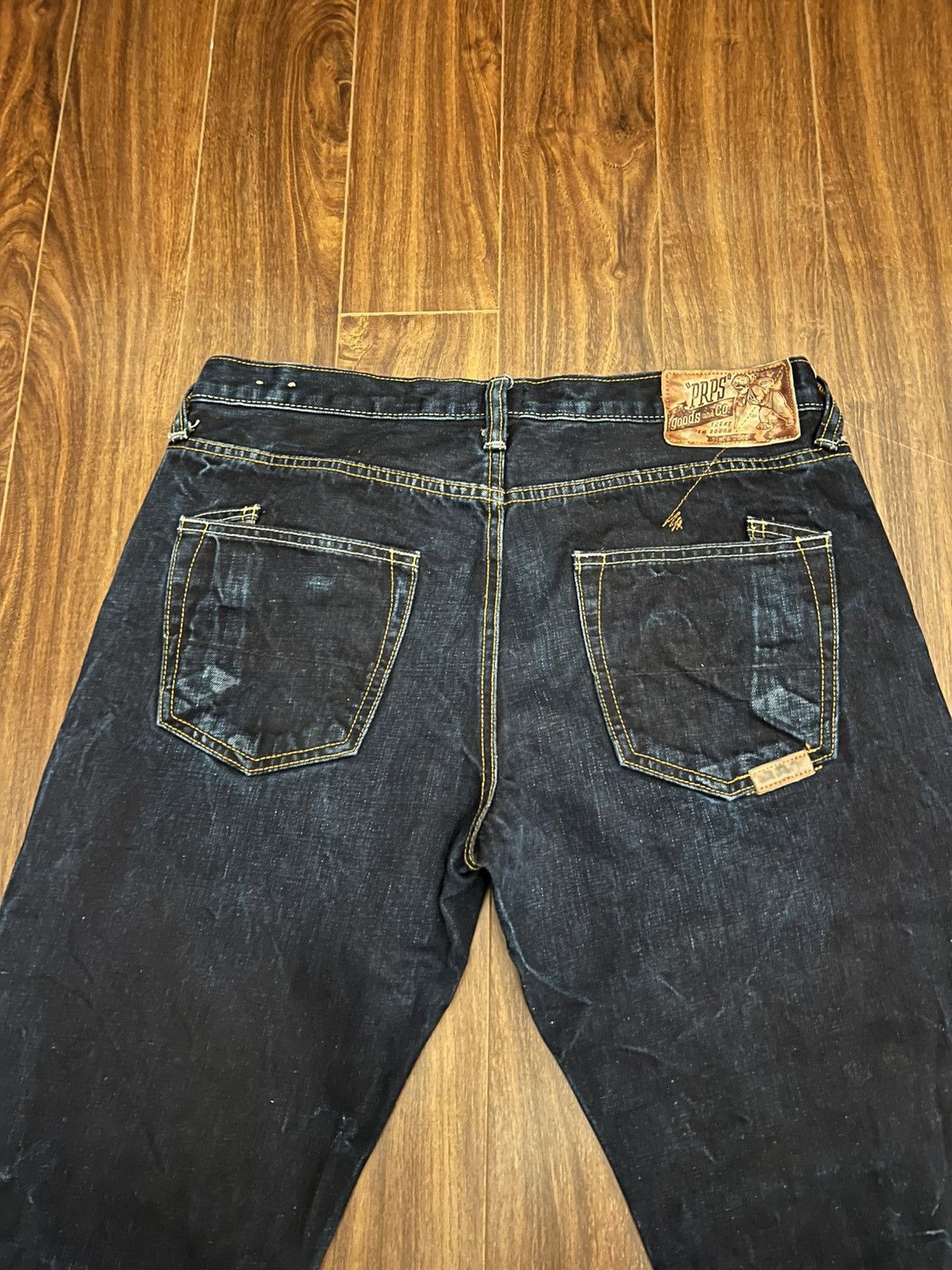 Prps Vintage PRPS Jeans Barracuda Raw Selvedge Denim Size US 31 - 5 Thumbnail