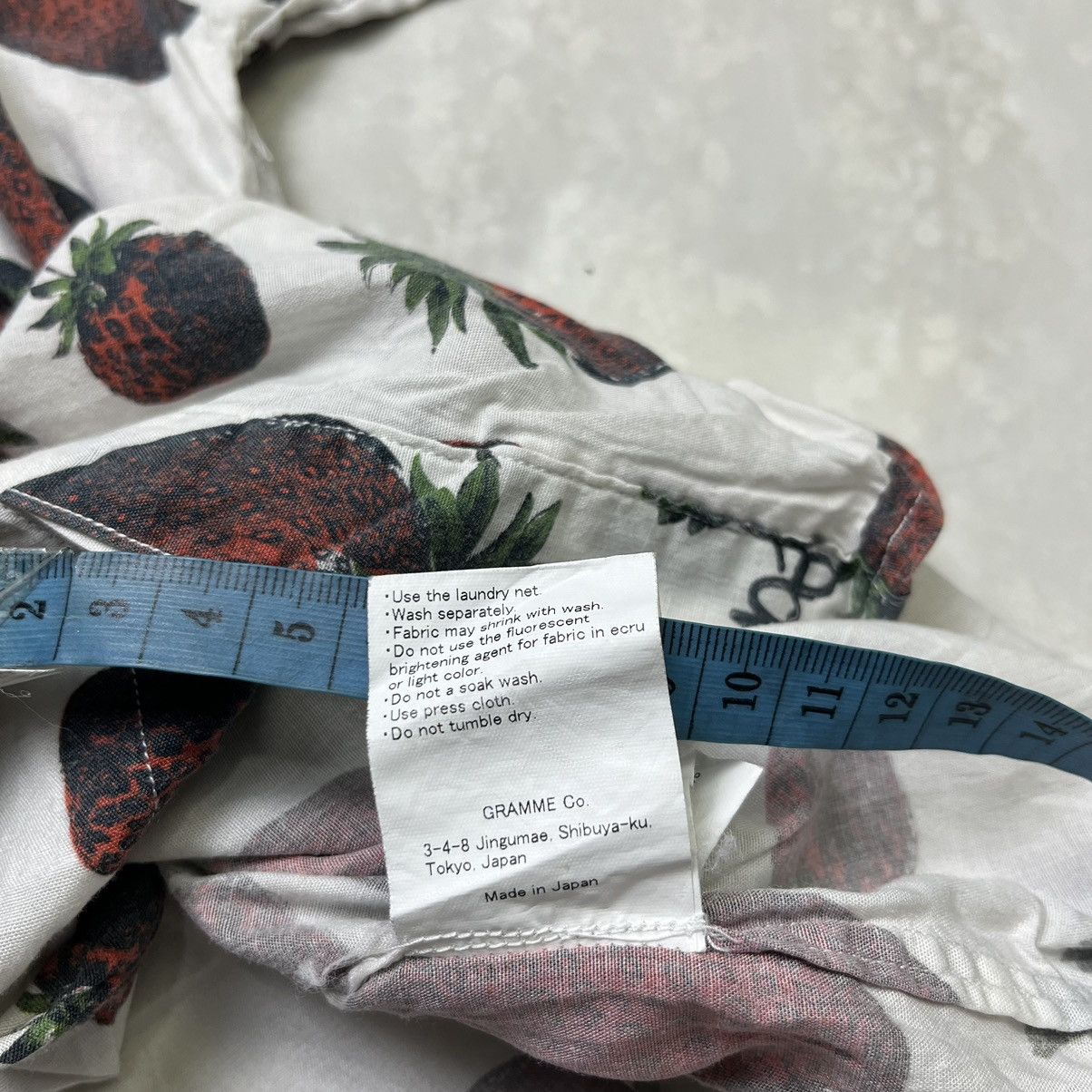 Designer × Japanese Brand gramme shibuya strawberry print button ups shirt Size US M / EU 48-50 / 2 - 8 Thumbnail