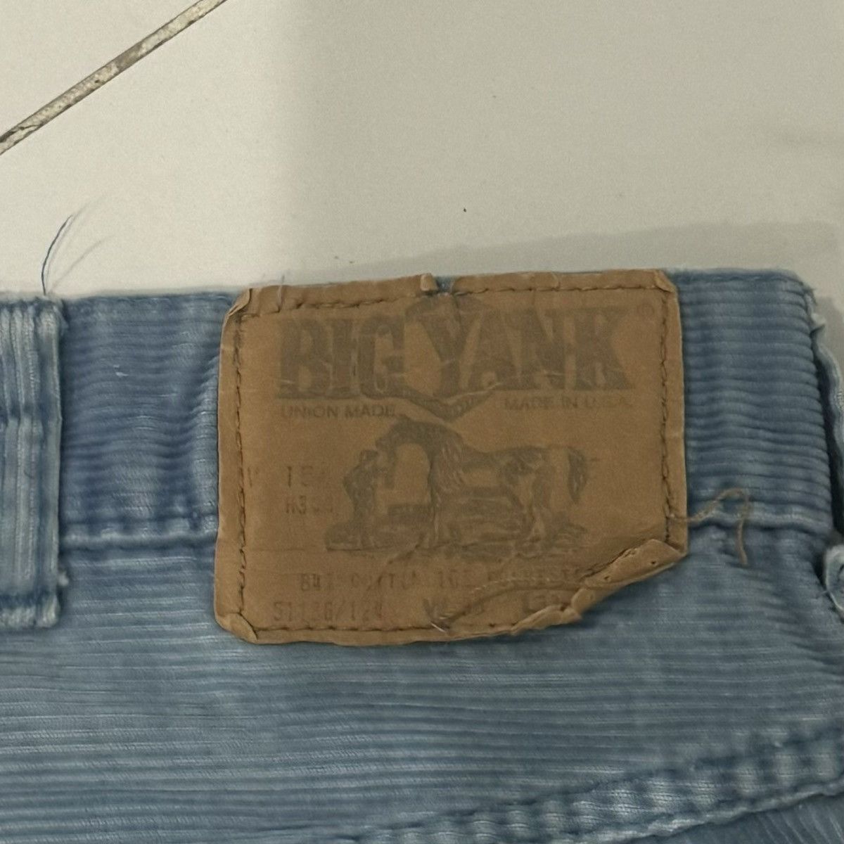 Other VINTAGE 70s BLUE CORDUROY PANTS! Size US 34 / EU 50 - 8 Thumbnail