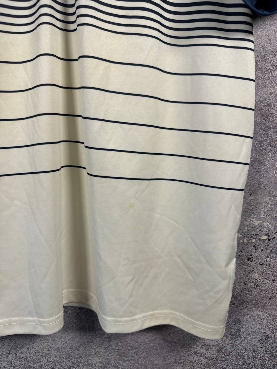 Oakley Vintage Oakley Center Logo Stripped Blue Men's Polo Shirt Size US L / EU 52-54 / 3 - 8 Thumbnail