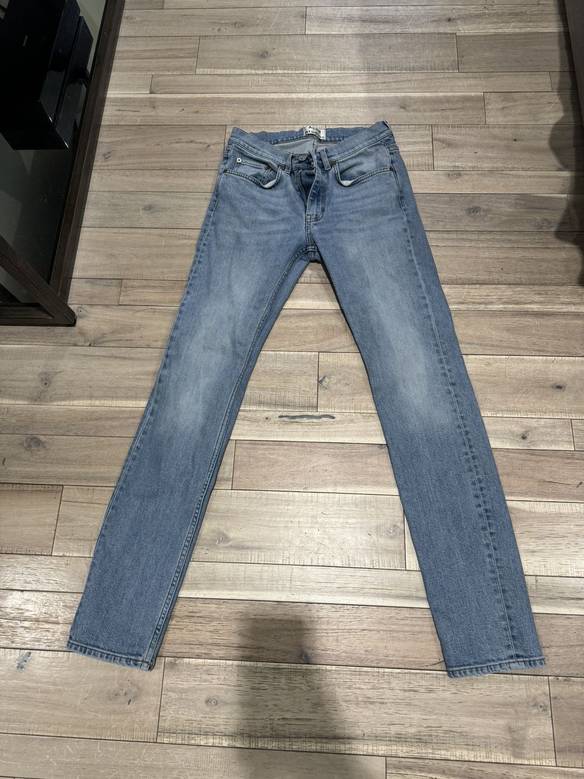 Image of Acne Studios Acne Ace Denim in Blue, Men's (Size 30)