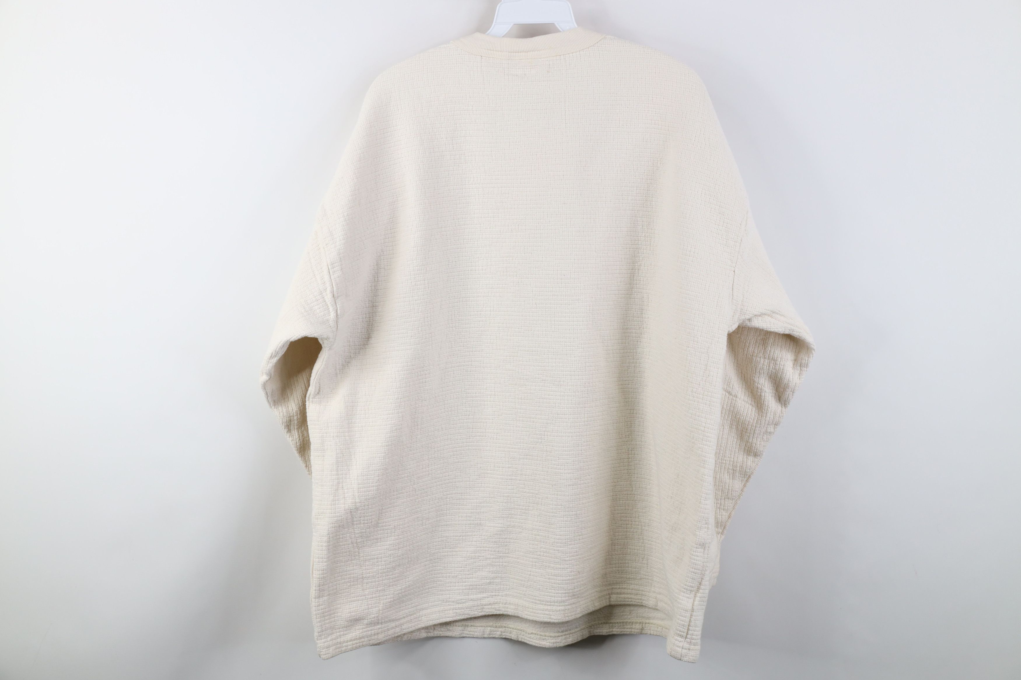Vintage Vintage 90s Streetwear Teddy Bear Thermal Knit Sweater Size XL / US 12-14 / IT 48-50 - 13 Thumbnail