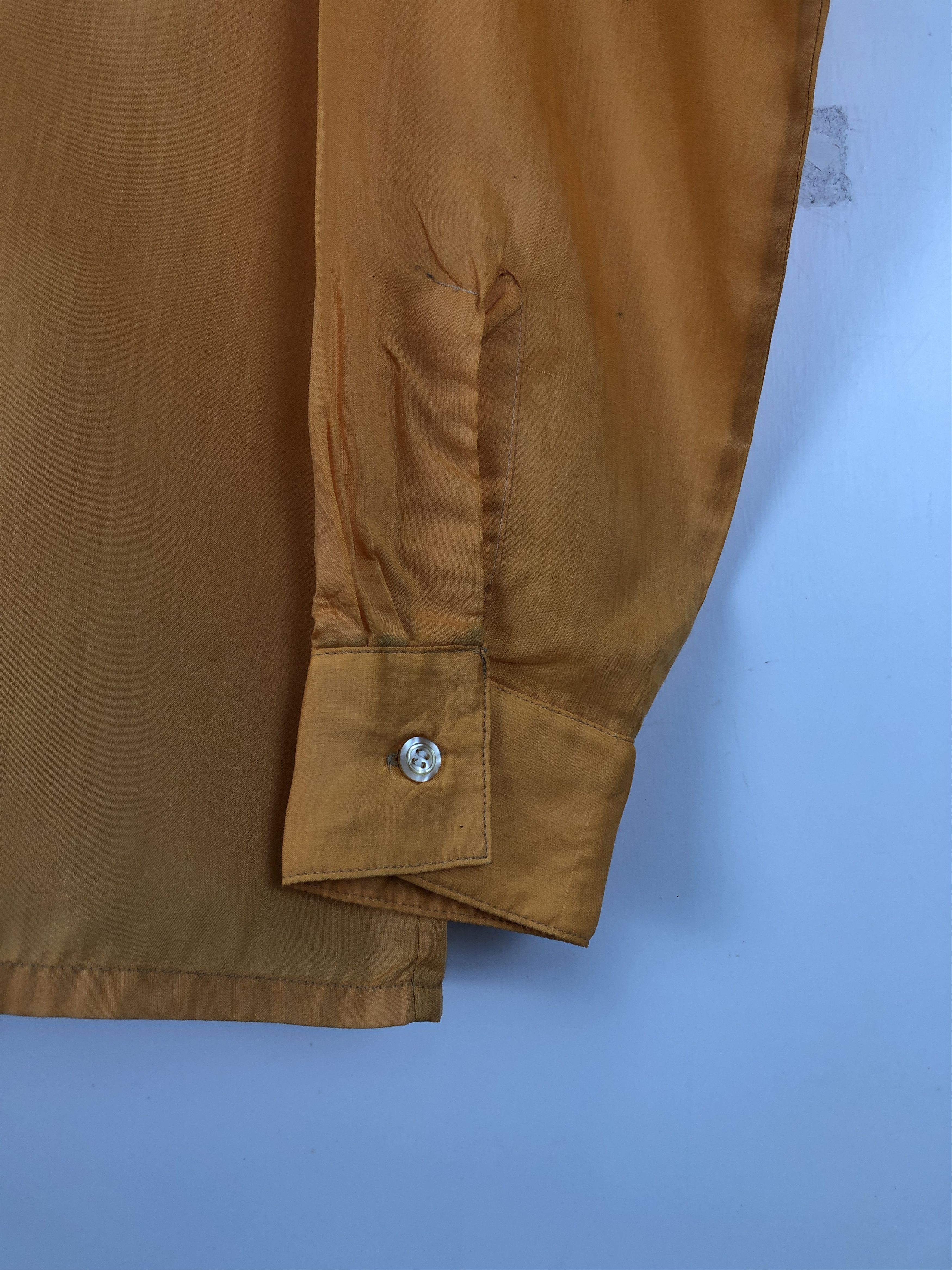 Arrow Vintage Decton Monarch By Arrow Button Up Rayon Shirt TA0453 Size US S / EU 44-46 / 1 - 6 Thumbnail