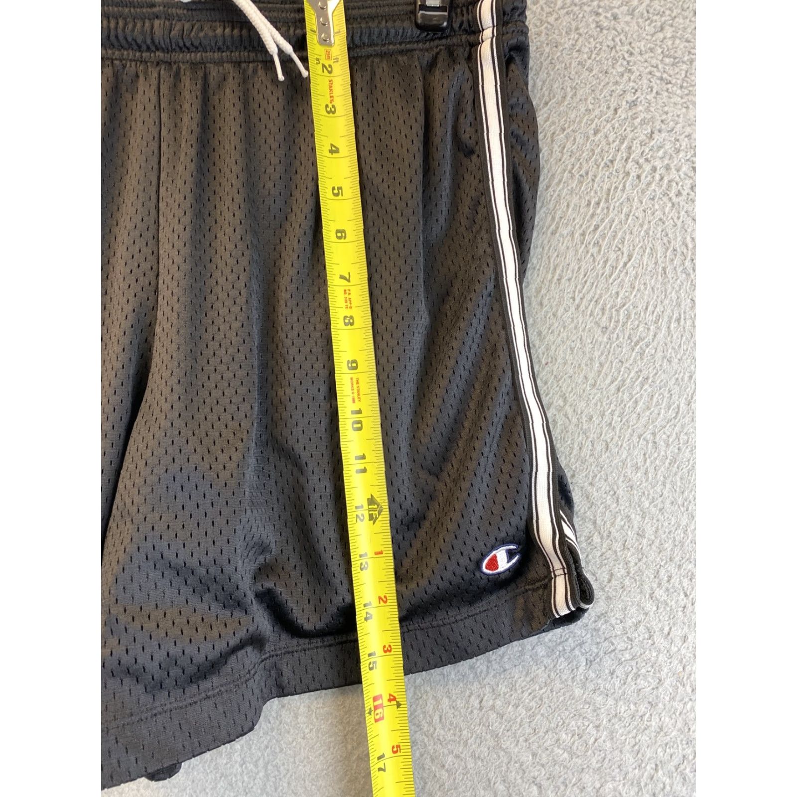 Champion Champion Women's Size M Athletic Shorts Dri-fit Black Regular Polyester / 92-46 Size 32" / US 10 / IT 46 - 6 Thumbnail