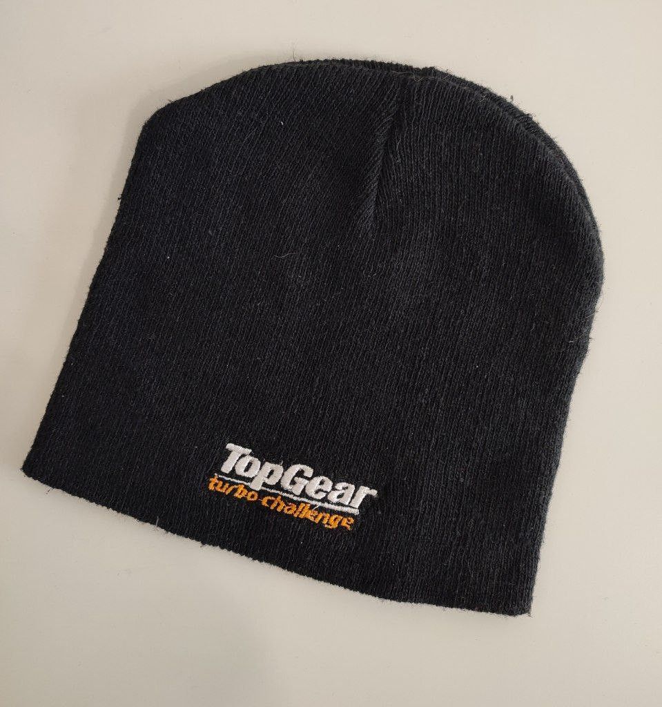 Vintage Vintage Beanie Hat Top Gear Turbo Challenge one size Size ONE SIZE - 1 Thumbnail