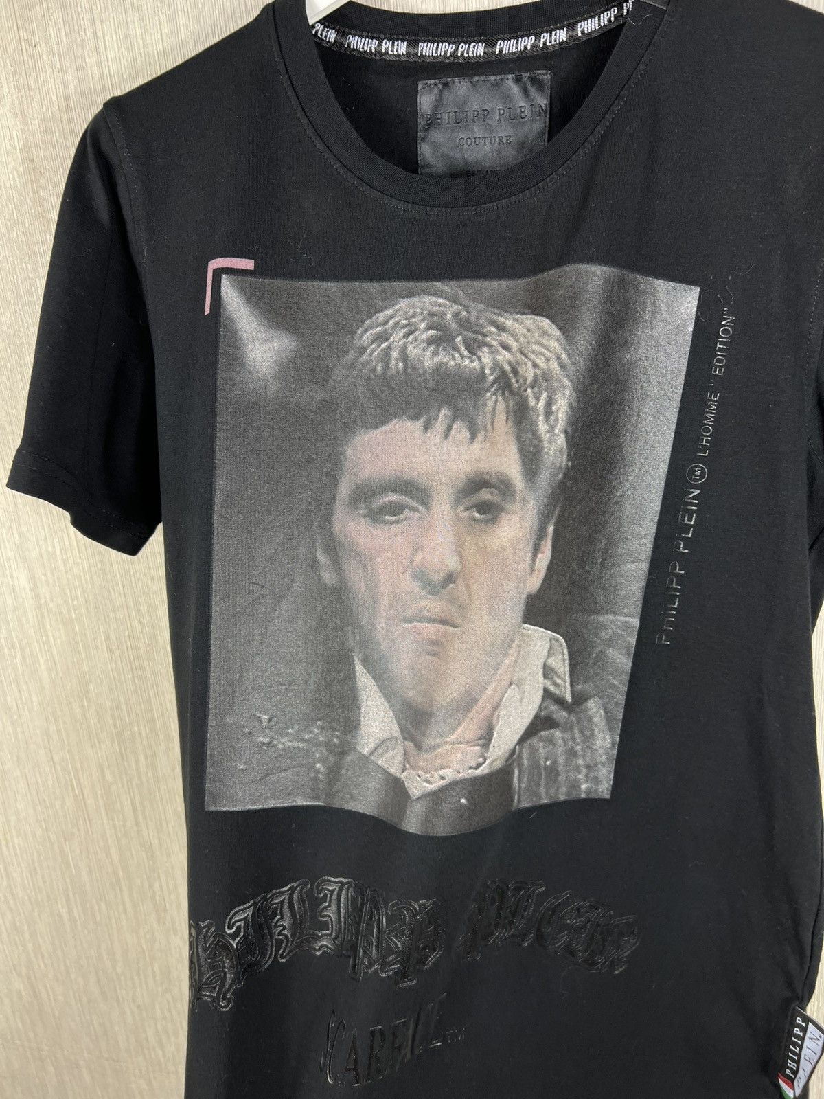 Philipp Plein Philipp Plein x Scarface logo t-shirt face tee spellout swag Size US L / EU 52-54 / 3 - 11 Thumbnail