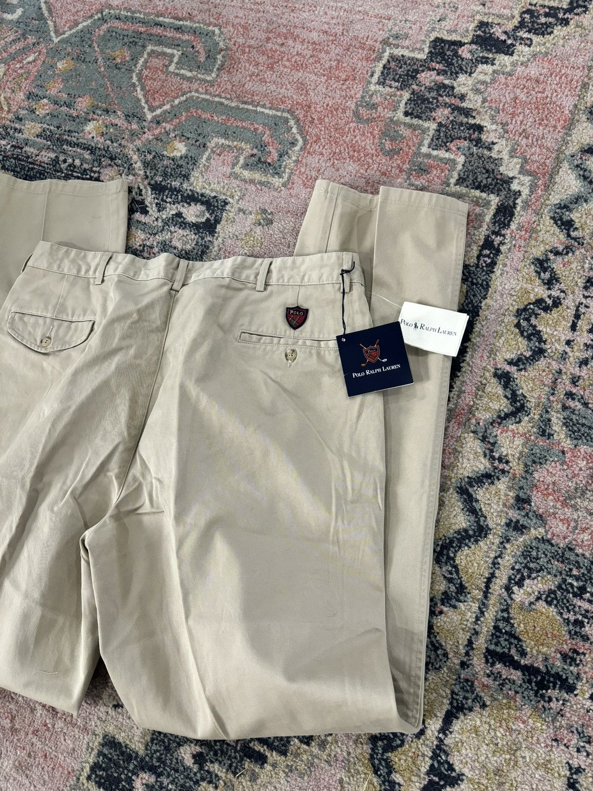 Polo Ralph Lauren Vintage 90s Polo Ralph Lauren Classic Golf Khaki Pants Size US 40 / EU 56 - 2 Thumbnail