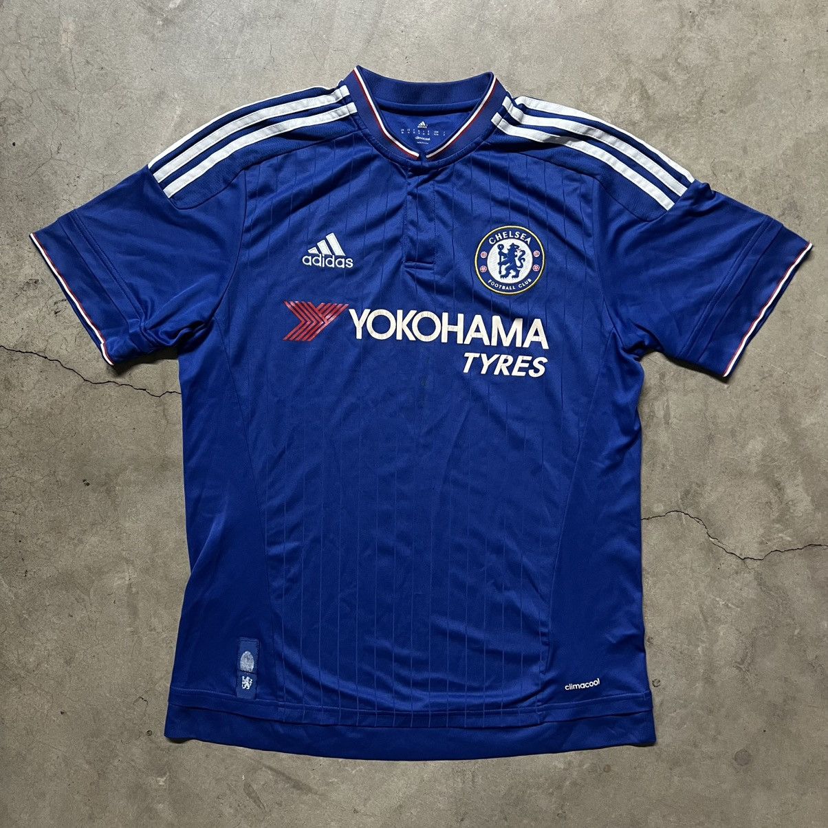 Adidas Vintage 2015 FIFA Chelsea F.C. HOME Adidas Soccer Jersey Size US M / EU 48-50 / 2 - 3 Thumbnail