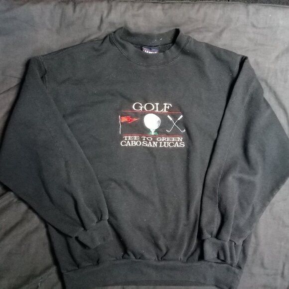 Vintage Vintage Golf Cabo San Lucas Crewneck Sweatshirt Size US L / EU 52-54 / 3 - 2 Thumbnail