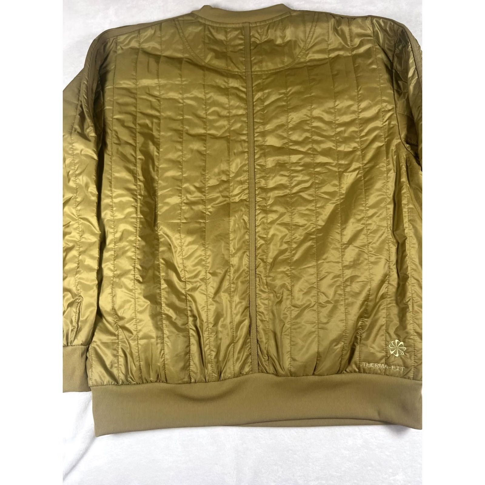 Nike Nike Tech Pack Therma-FIT Sweatshirt Mens Large Green Quilted DQ4302-382 Size US L / EU 52-54 / 3 - 7 Thumbnail