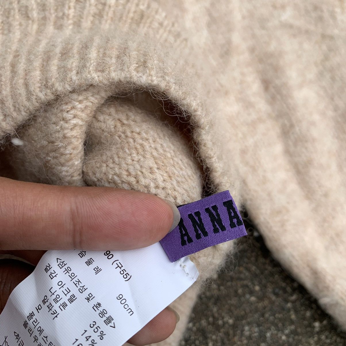 Anna Sui OFFER💸 Anna Sui Logo Knit Mohair AnarchyLogo ifsixwasnineLgb Size S / US 4 / IT 40 - 6 Thumbnail
