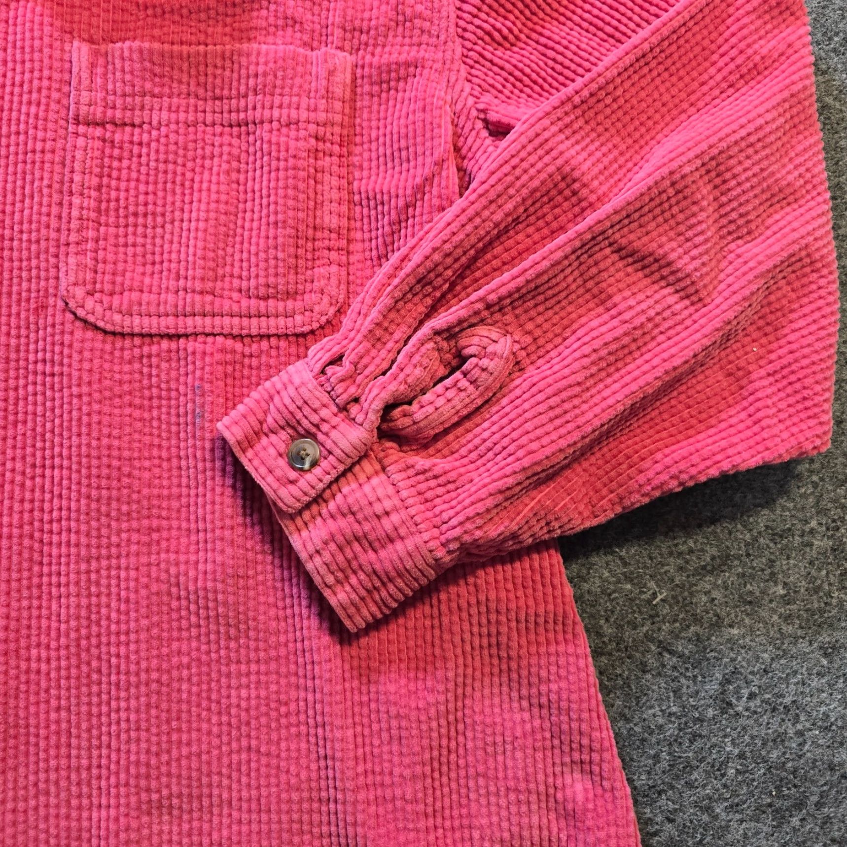 Vintage VINTAGE LL Bean Jacket Womens XL Pink Wide Wale Corduroy Shirt Shacket Casual Outdoors Size XL / US 12-14 / IT 48-50 - 4 Thumbnail