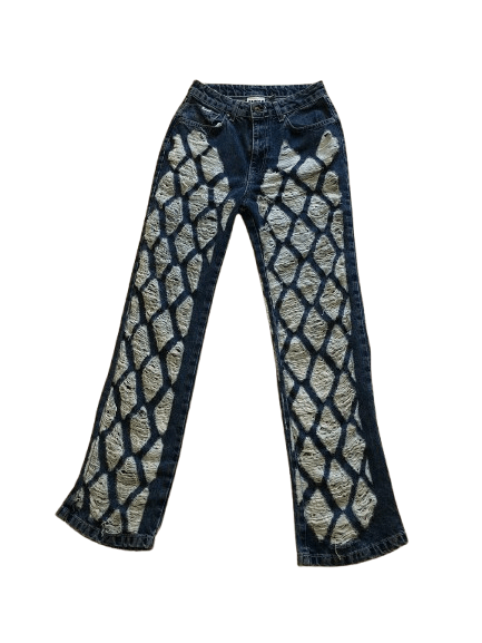The Ragged Priest The Ragged Priest Unusual Denim Jeans Size 26 Size 26" / US 2 / IT 38 - 1 Thumbnail