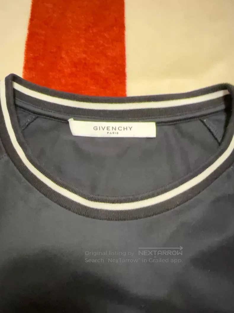 Givenchy Givenchy Black and White Striped Letter Logo Short Sleeve Size US XL / EU 56 / 4 - 3 Thumbnail