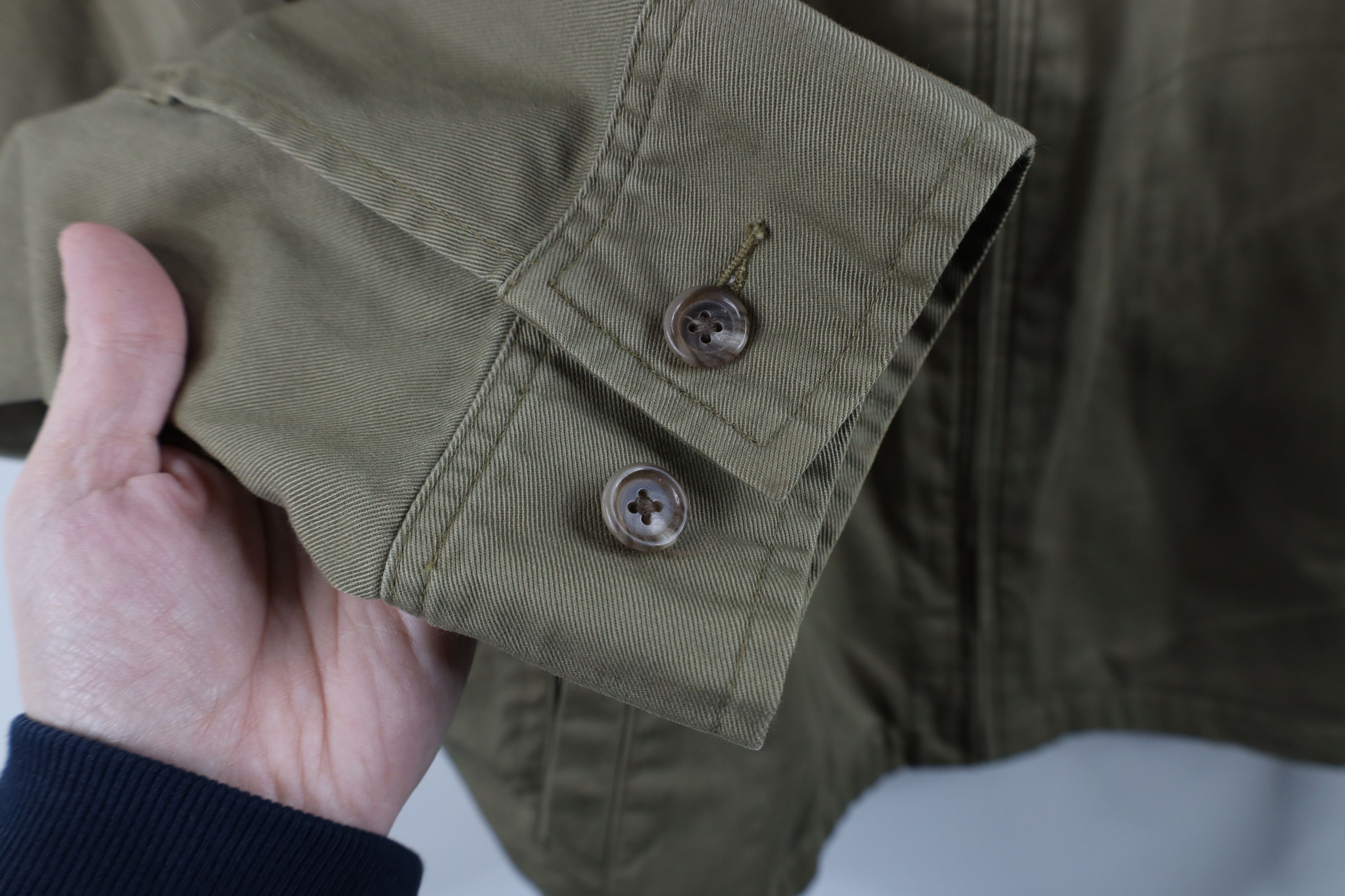 Ralph Lauren × Vintage Vintage 90s Ralph Lauren Full Zip Bomber Jacket Breen Cotton Size US XXL / EU 58 / 5 - 10 Thumbnail