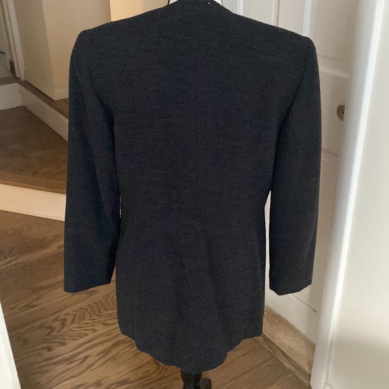 Dior Christian Dior Open Front Gray Blazer Size 8 Size M / US 6-8 / IT 42-44 - 3 Thumbnail