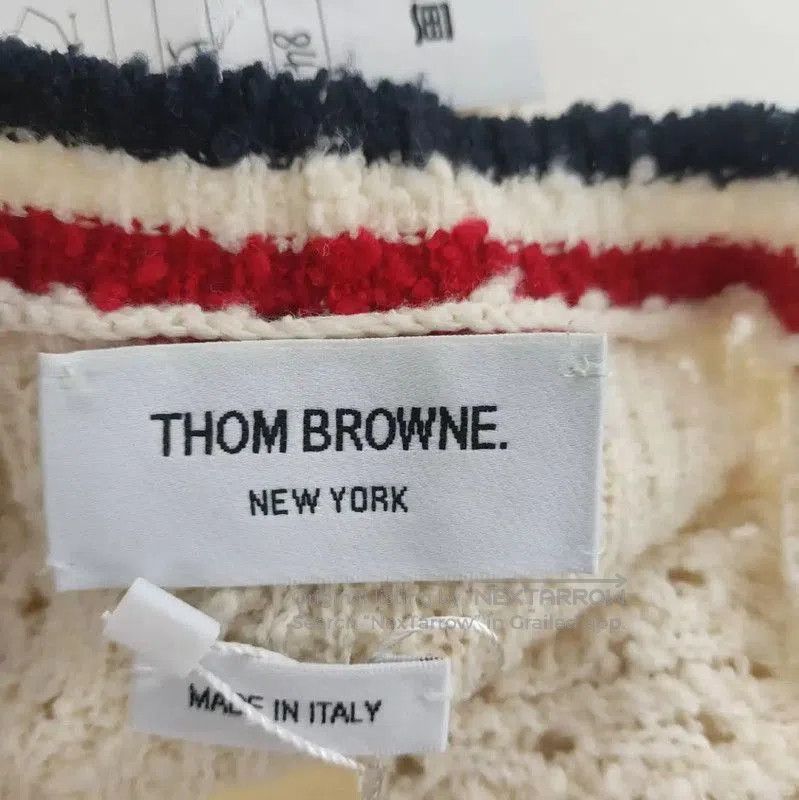 Thom Browne Thom Browne Women's Colorblock Wool Cardigan . Size L / US 10 / IT 46 - 3 Thumbnail