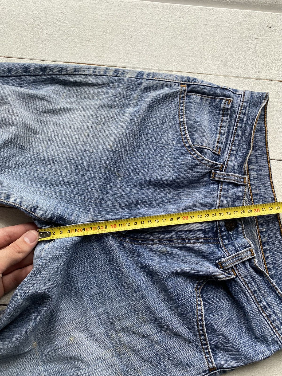 Levi's × Vintage 90s Levis Flare Bell Bottom 27 Dirty Distressed Womens Jeans Size 27" / US 4 / IT 40 - 9 Thumbnail