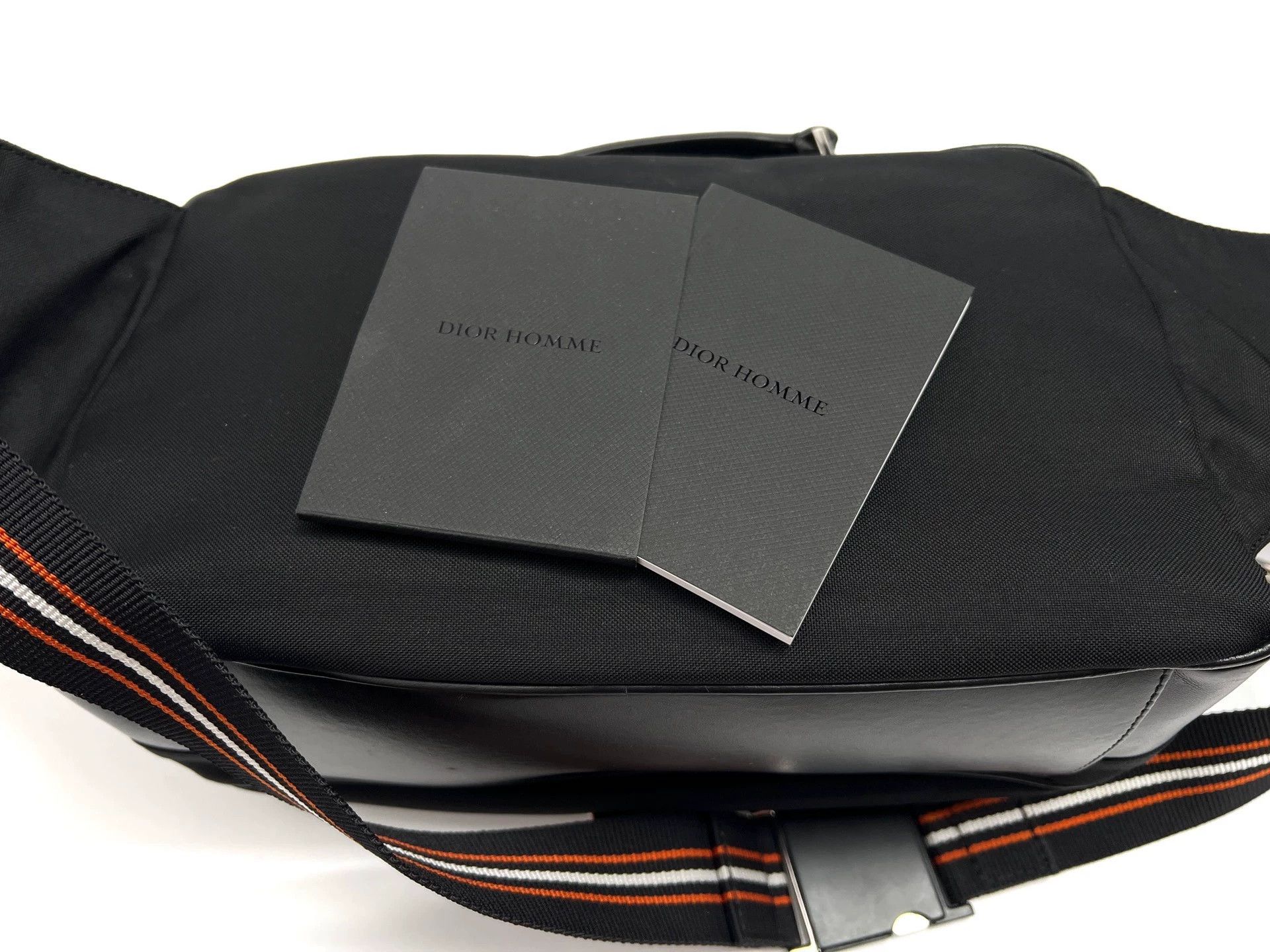 Dior Dior Homme 17AW Striped Calfskin Crossbody 29x18 Size ONE SIZE - 8 Thumbnail