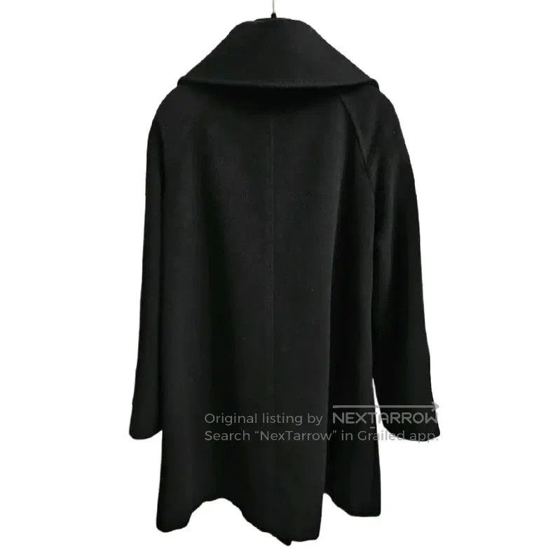 Max Mara MaxMara Women's Mid-Length Black Wool Coat . Size M / US 6-8 / IT 42-44 - 2 Thumbnail