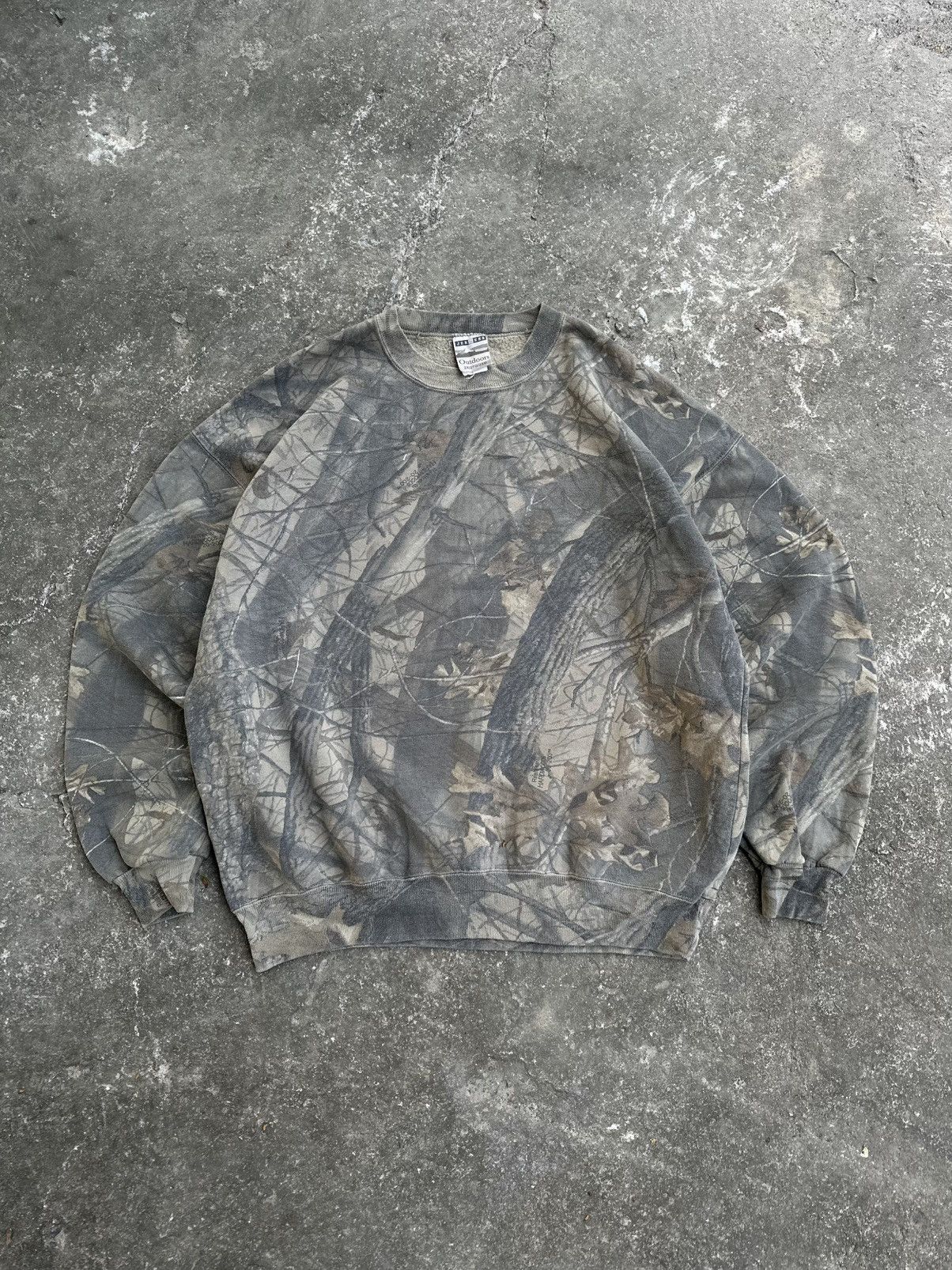 Carhartt × Vintage Crazy Vintage 00s Realtree Camo Crewneck Carhartt Style Size US XXL / EU 58 / 5 - 1 Thumbnail