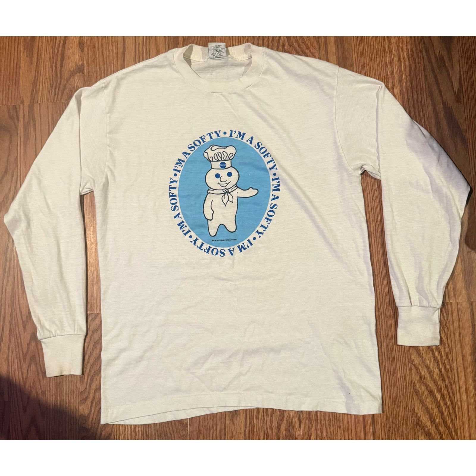 Signal Sport True Vintage I’m a Softy Pillsbury Company 1986 Size US L / EU 52-54 / 3 - 1 Thumbnail