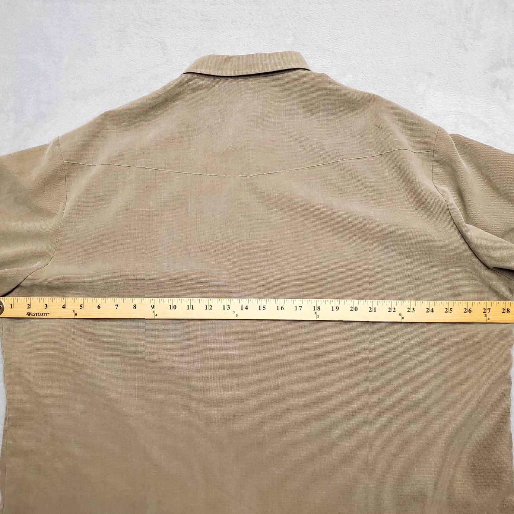 Vintage VINTAGE Panhandle Slim Shirt Mens XL Brown Button Long Sleeve Western Sundown Size US XL / EU 56 / 4 - 7 Thumbnail