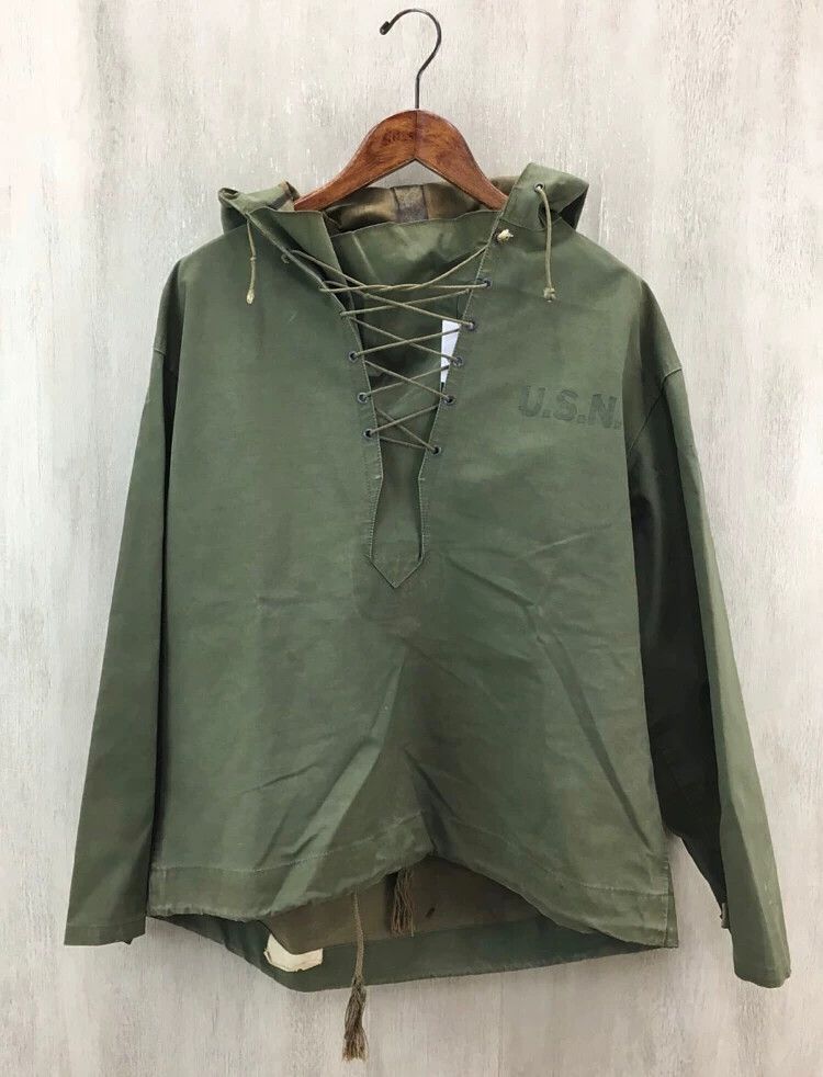 NAVYBOOT USN Navy WW2 Parka Smock Vintage Item Size US S / EU 44-46 / 1 - 1 Thumbnail