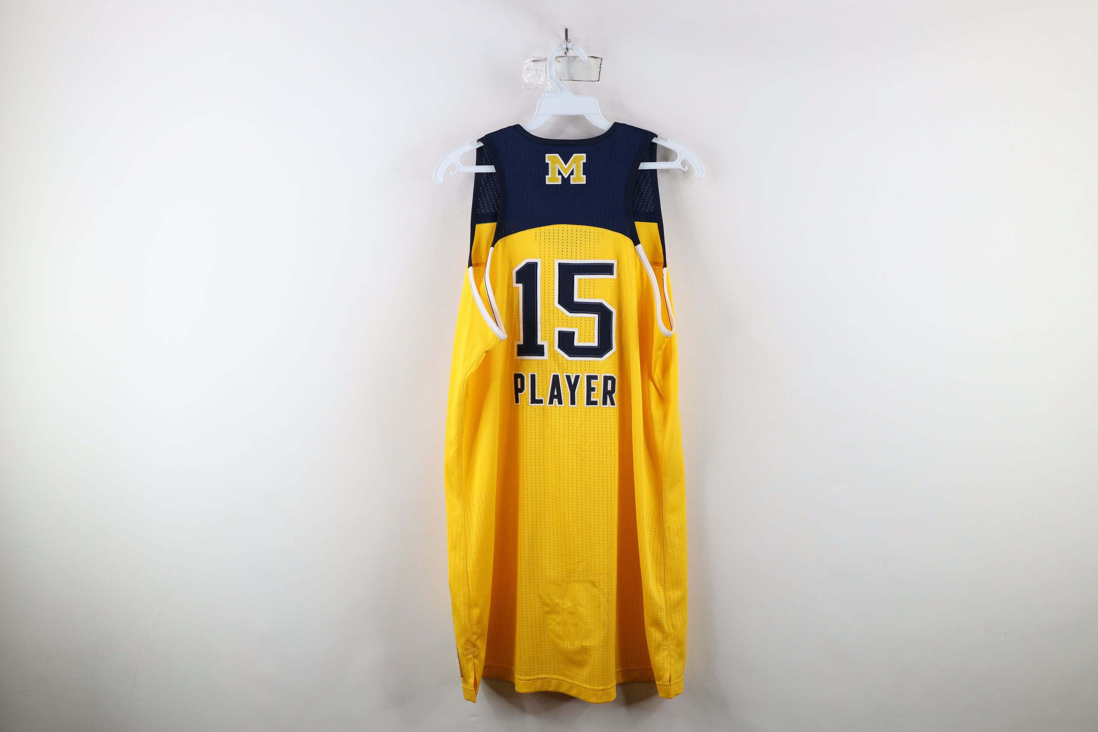 Adidas × Vintage New Sample Adidas University of Michigan Basketball Jersey Size US L / EU 52-54 / 3 - 14 Thumbnail