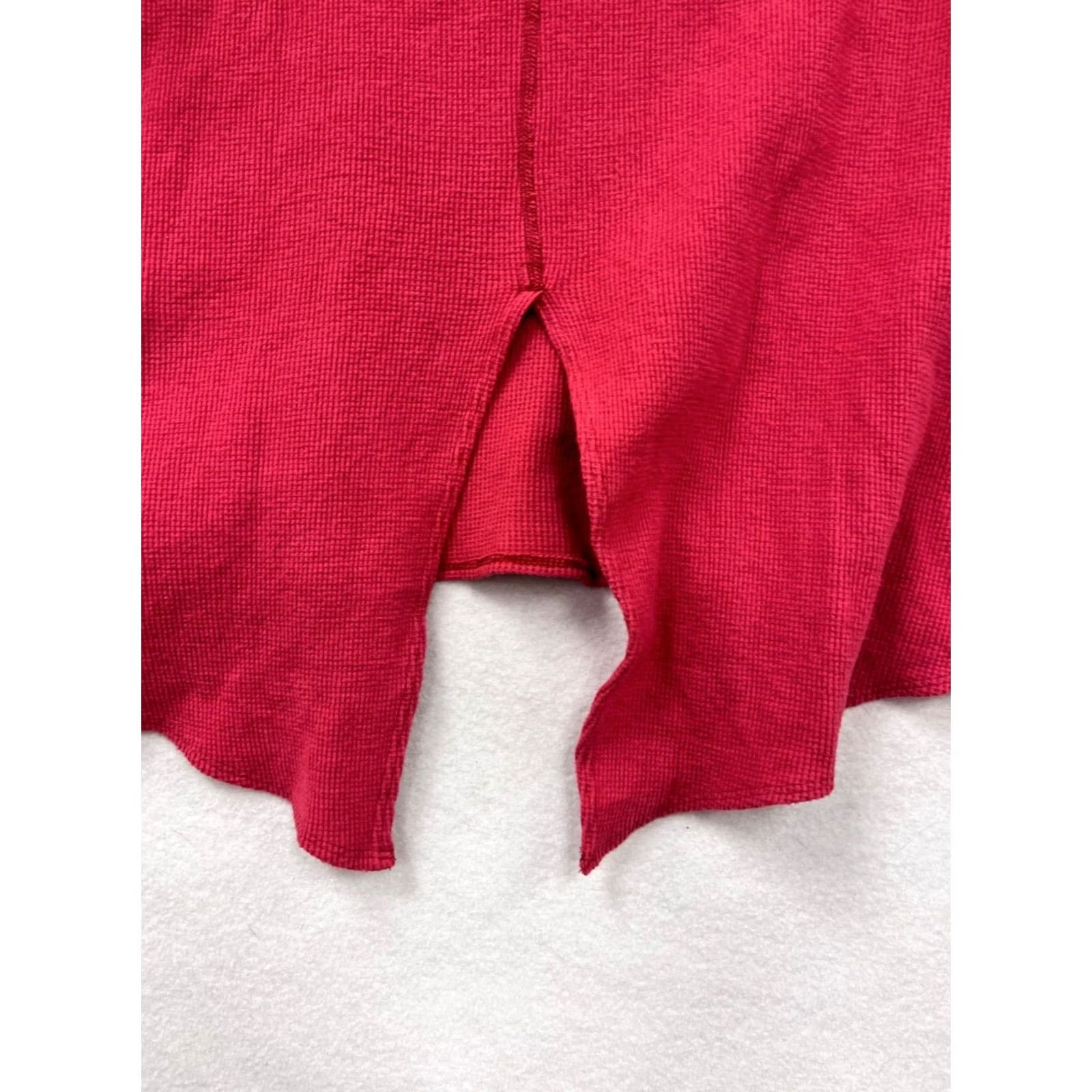 Free People Free People Amelia Thermal Sweater Womens Medium Pink Oversized Boho Rose Size M / US 6-8 / IT 42-44 - 5 Thumbnail