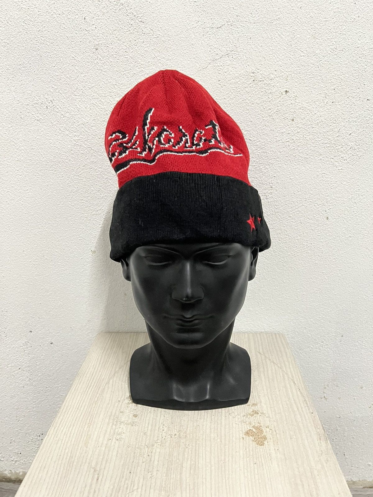 Japanese Brand Japanese brand 24 karats Spell Out Beanie Hat Size ONE SIZE - 2 Thumbnail