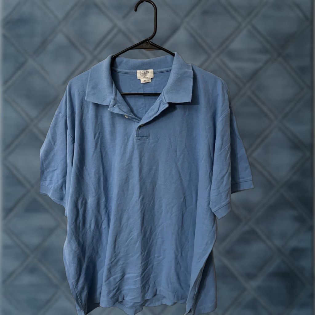 J.Crew J Crew Polo Mens Short Sleeve Shirt Blue XL Size US XL / EU 56 / 4 - 1 Thumbnail