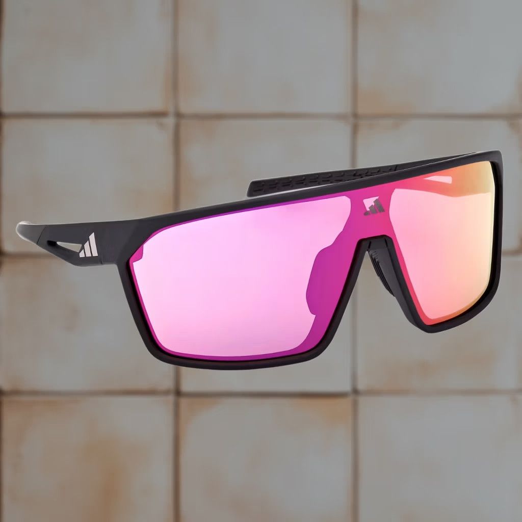 Adidas ADIDAS SPORT SUNGLASSES SP0108 142mm JK9732 BLACK UNISEX Sunglasses Size ONE SIZE - 1 Thumbnail