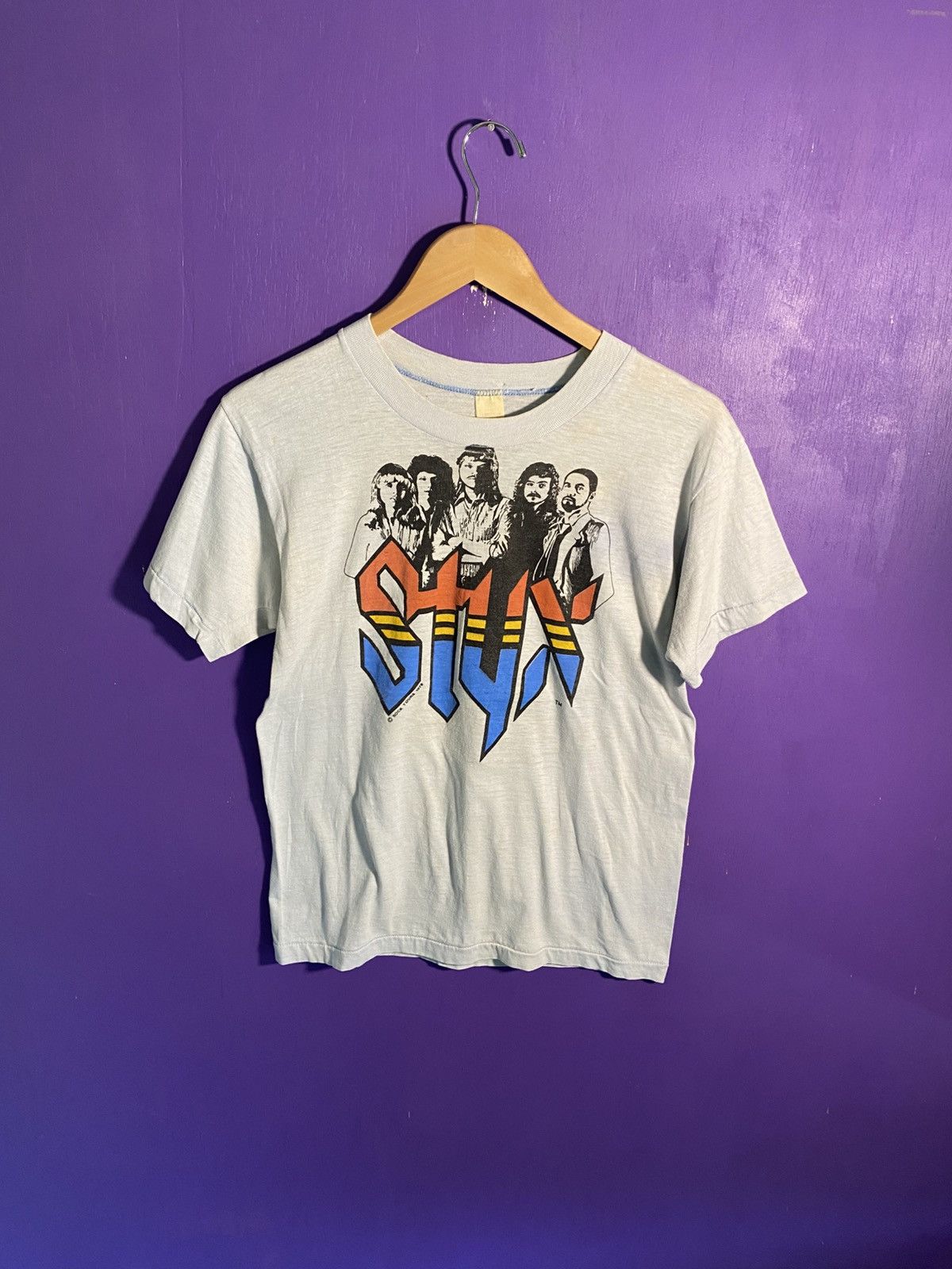 Band Tees Vintage 1978 Styx the main event tour tee Size US M / EU 48-50 / 2 - 1 Thumbnail