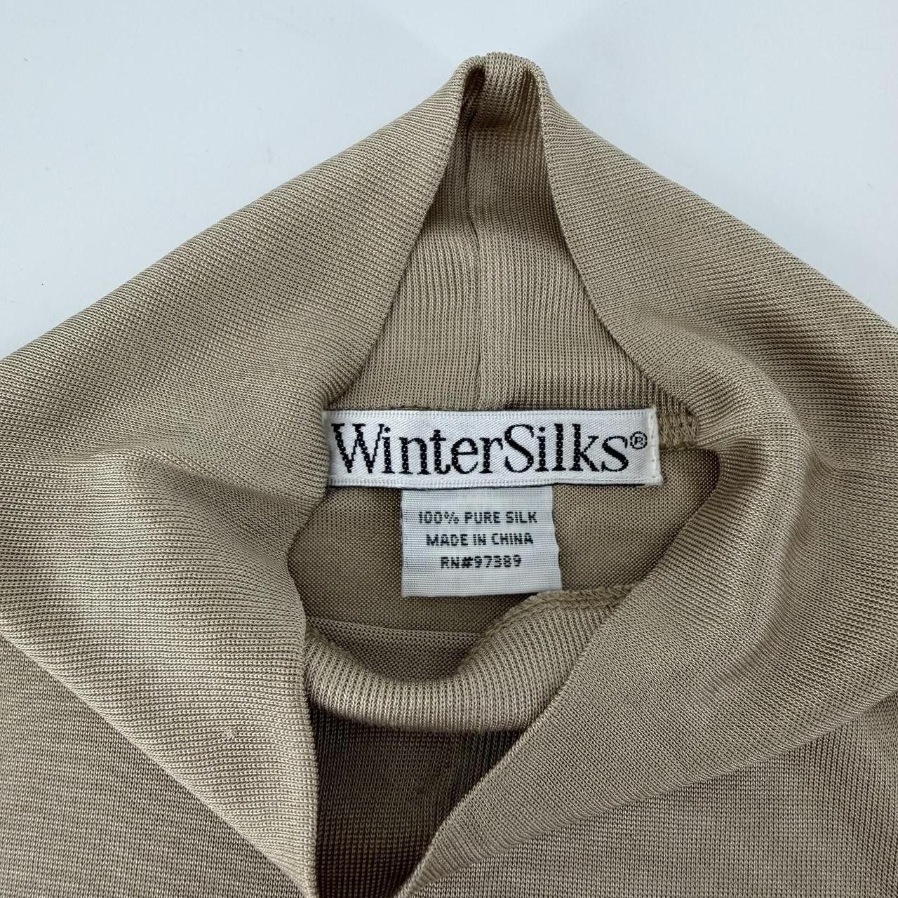 The Unbranded Brand Vintage Wintersilks 100 Silk Mock Size ONE SIZE - 2 Thumbnail