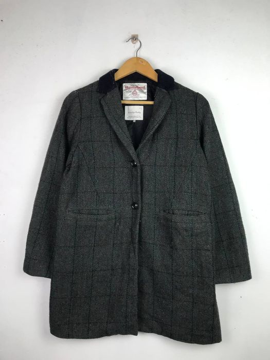 Vintage Vintage harris tweed X sevendays sunday long jacket | Grailed