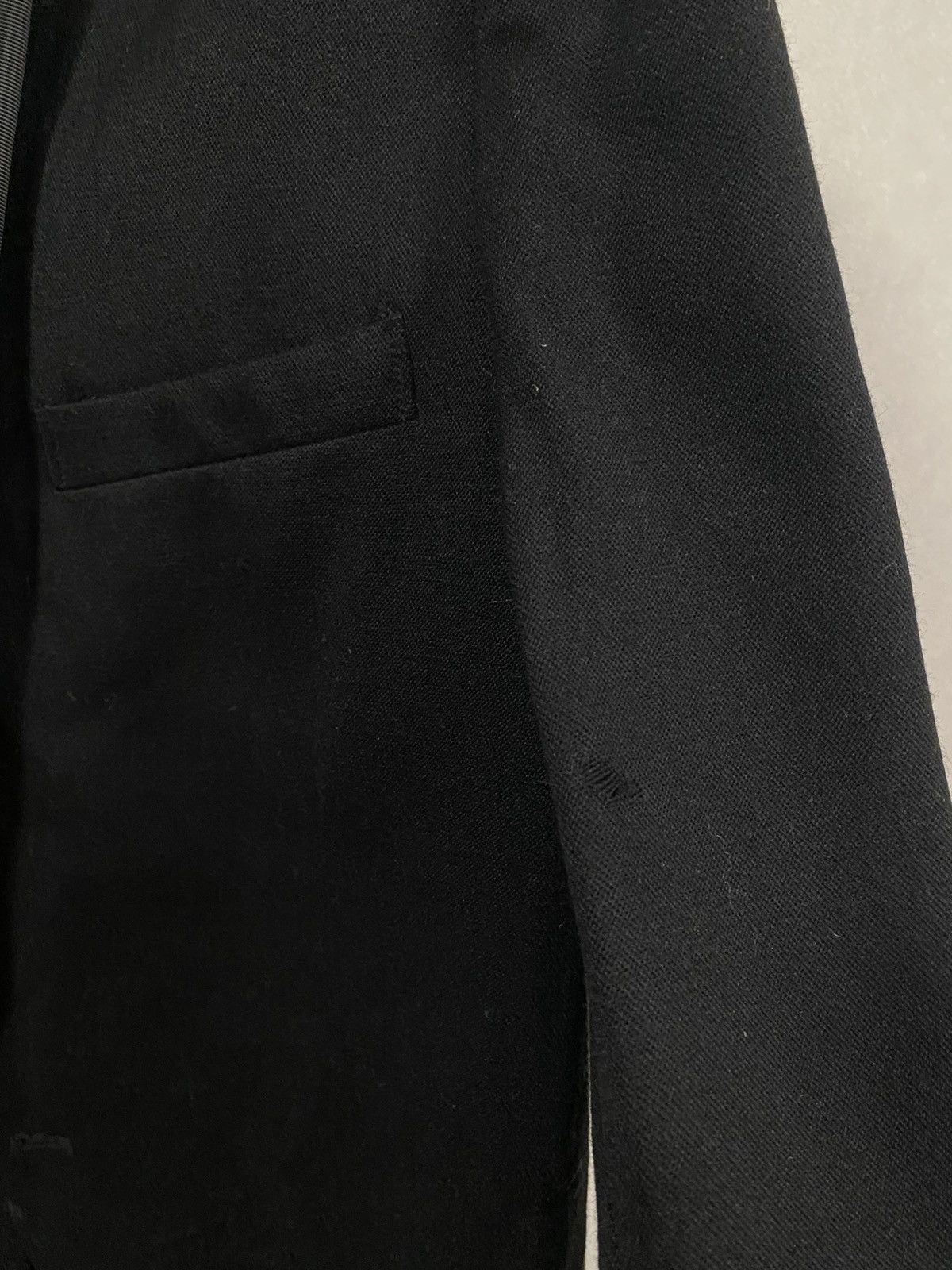 Vintage Antique Black Tuxedo with Shawl Lapel Suit Smoking 60’s Size 48R - 4 Thumbnail