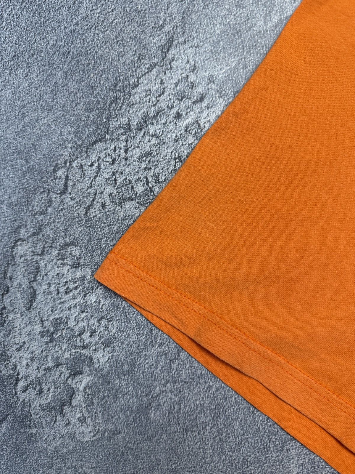 Stussy Vintage Stussy Big Logo Y2K Orange Sk8 T-Shirt Tee Size US XL / EU 56 / 4 - 7 Thumbnail